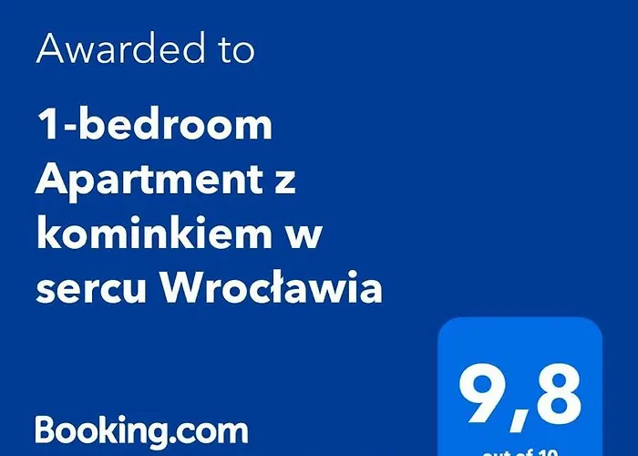 Lägenhet Z Kominkiem W Sercu Wroclawia *