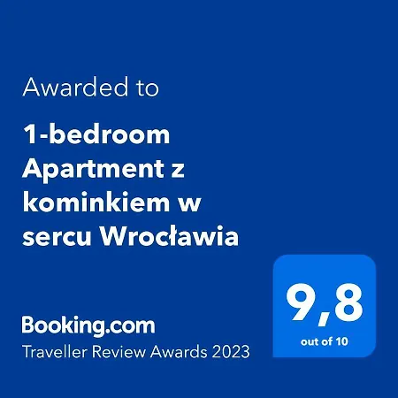 Apartmán Z Kominkiem W Sercu Wroclawia *